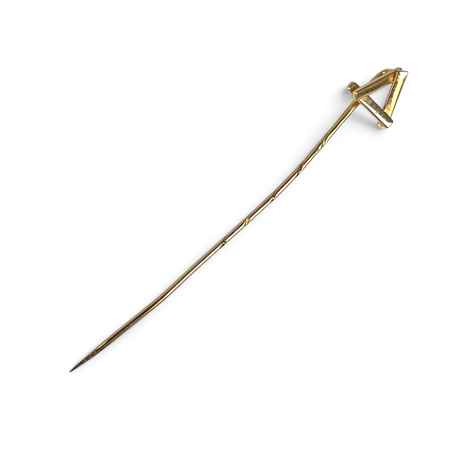 KRAVATTNÅL, 18K guld, Guldvaruhuset Aktiebolag, 1963. på auktion hos Roslagens Auktionsverk