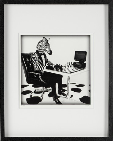 TAISTO KAASINEN. Zebra, figurine, stoneware, Arabia. Ceramics