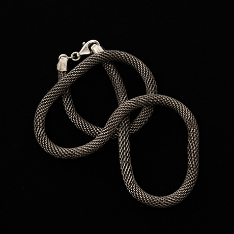 COLLIER, Sterlingsilver. på auktion hos Garpenhus Auktioner