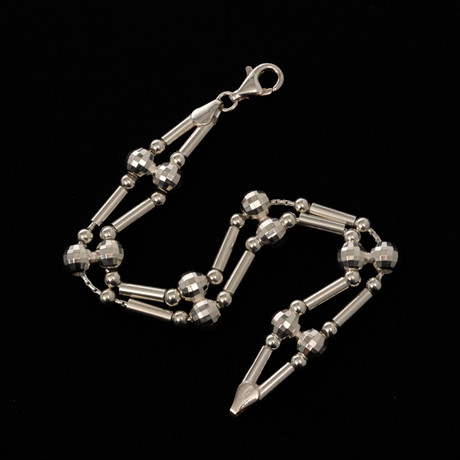 ARMBAND, Sterlingsilver, Kulor.