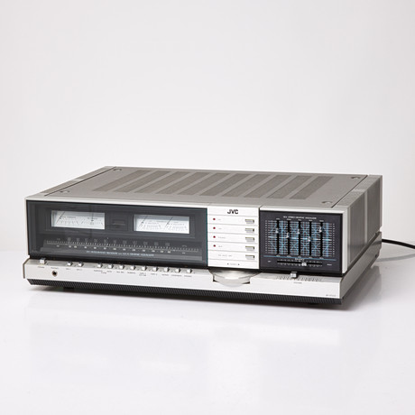 JVC, JR-S501 DC Integrated Receiver, Made in Japan, ca 1978. på auktion hos Stockholms Auktionsverk Sickla