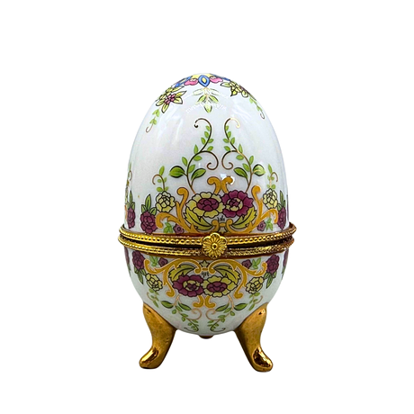 Sammlung dekorativer Porzellan-Eier im Fabergé-Stil. Asiatika - Keramik & Porzellan