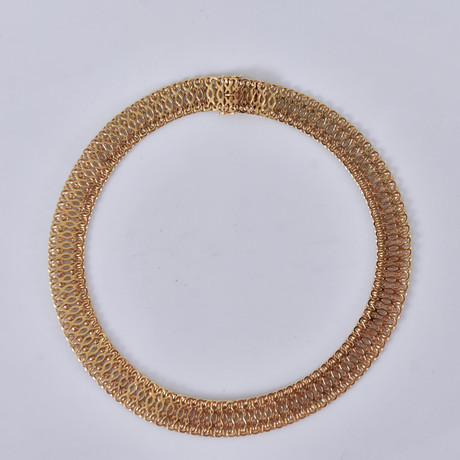 COLLIER, Svenska Guldvaruaktiebolaget T Be, 18K, Stockholm, 1961.
