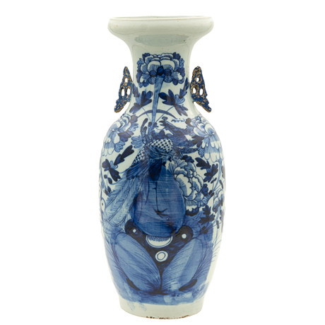 URNA/ GOLVVAS, Tung Chi, Kina, 1862–1874, porslin. på auktion hos Norrlands Auktionsverk