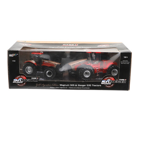 BRITAINS/ERTL - CASE TRAKTORER I KARTONG.