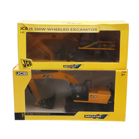 BRITAINS JCB GRÄVMASKINER.