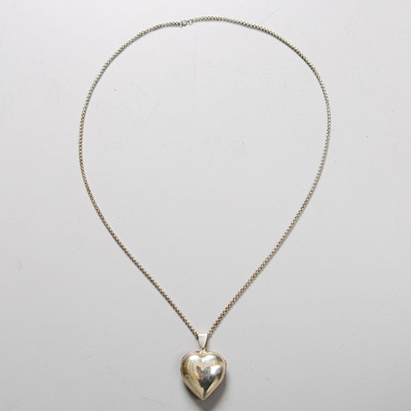 MEDALJOG med KEDJA, sterlingsilver. på auktion hos Formstad Auktioner