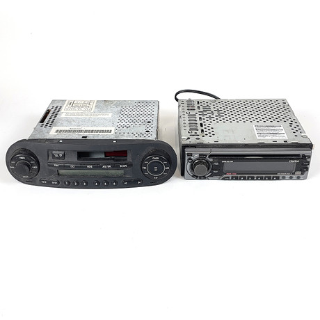 BILRADIO, 2 st, Clarion & Volkswagen.