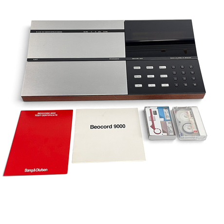 KASETTDÄCK. Beocord 9000, Bang & Olufsen, Danmark, 1980-tal. på auktion hos Roslagens Auktionsverk