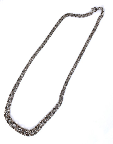 HALSBAND, doserad bismarck, sterlingsilver. på auktion hos Halmstads Auktionskammare