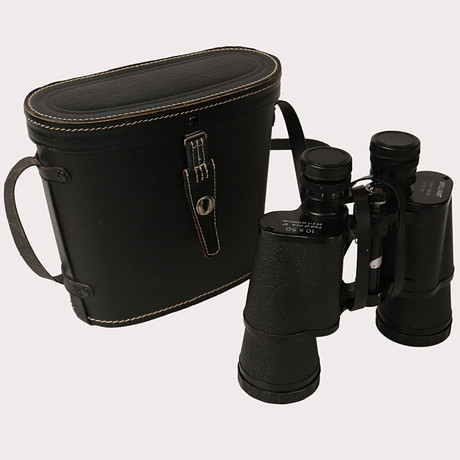 BRILLIANT, kikare, 10 x 50 Field of View 5 *, coated optics. Japan. Inklusive fodral.