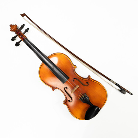 FRANZ SANDNER. Viola med stråke, West-Germany, med etui.