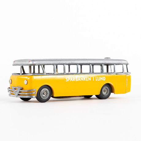 SPARBÖSSA, buss, Tekno, Sparbanken i Lund. på auktion hos Karljohan Auktioner