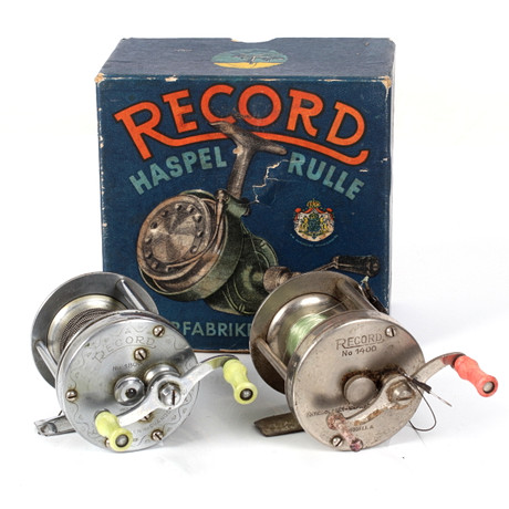 FISHING ROLL ABU RECORD 1600 MODEL C, PROBABLY 1940'S