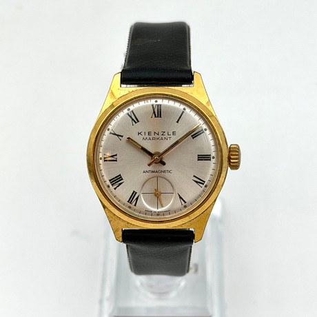 KIENZLE MARKANT, armbandsur, 1950/60-tal, manuell, gulddouble´. på auktion hos Skandia Auktion