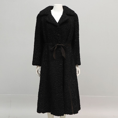 PERSIANPÄLSKAPPA med skärp, Swedish Fur Design.
