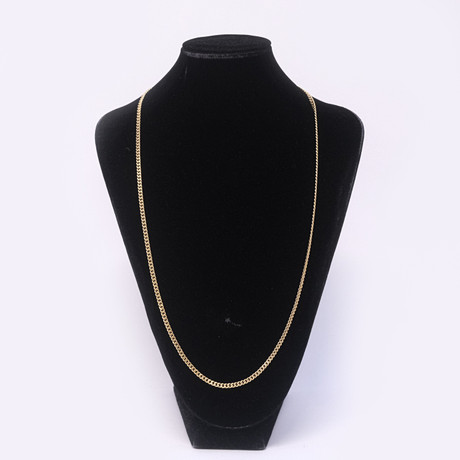 COLLIER, PANSARLÄNK, 18K GULD. på auktion hos Björnssons Auktionskammare