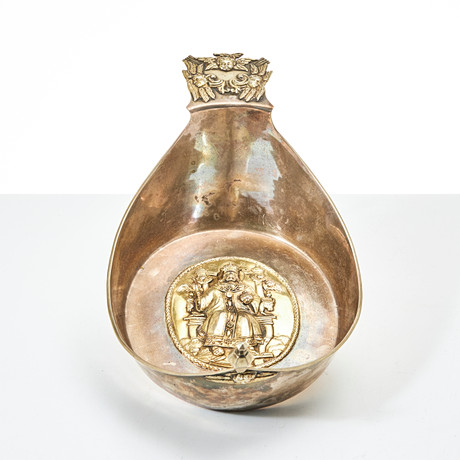 KOVSCH / KÅSA, silver, kopia efter rysk förlaga, stplr MB. på auktion hos Stockholms Auktionsverk Magasin 5