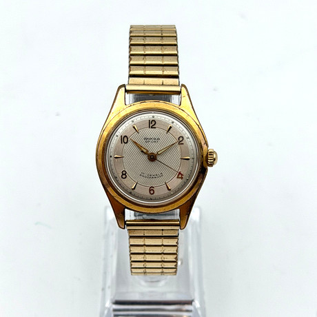 ANKRA SPORT, armbandsur, 1950/60-tal, manuell, gulddouble´. på auktion hos Skandia Auktion