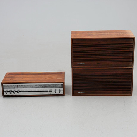 RECIEVER & HÖGTALARE. Tandberg Huldra 9 och HI-FI 7.
