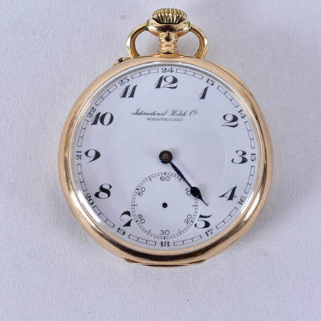 FICKUR, IWC, 14K. på auktion hos Halmstads Auktionskammare