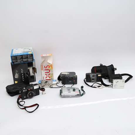 KAMEROR, Sang, Nikon coolpix, Canon ixus, med flera.