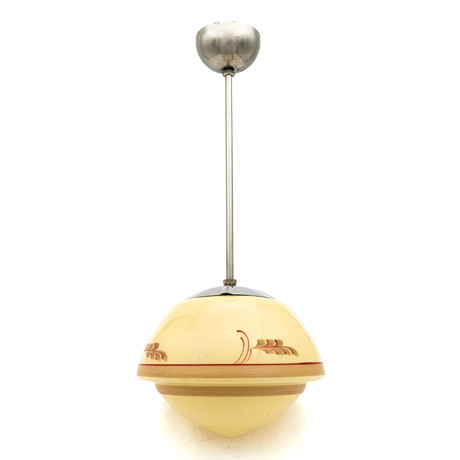 TAKLAMPA, Art deco, 1920/30-tal. på auktion hos Norrlands Auktionsverk