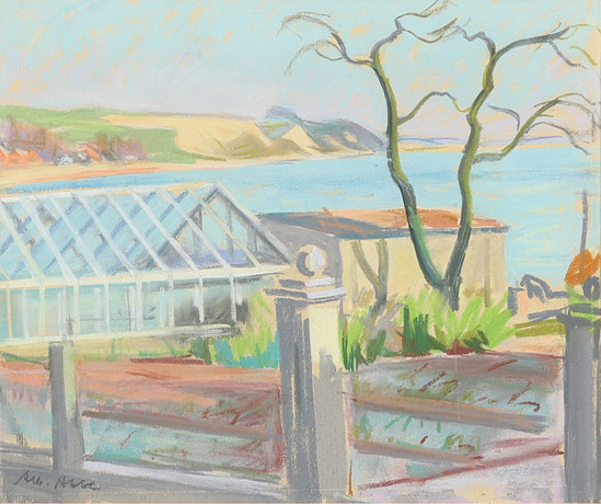ALBERT ABBE. Pastell, signerad. på auktion hos Crafoord Auktioner Malmö