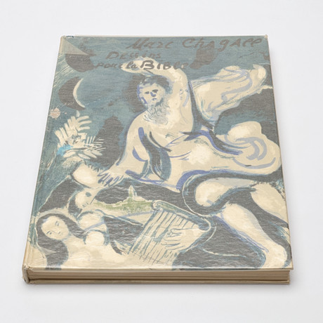 MARC CHAGALL (1887-1985). Verve 'Dessins pour la Bible', illustrerad bok med bibelillustrationer, Vol. X, nr 3 på auktion hos Gomér & Andersson Linköping