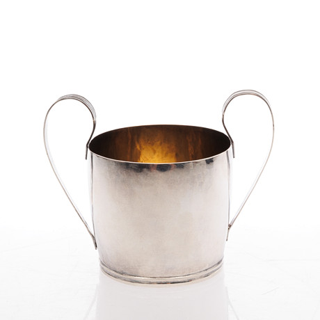 SOCKERSKÅL, Silver, Öhmans Ädelsmide, 1958. på auktion hos Garpenhus Auktioner