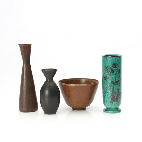 A Collection CERAMK, 2 parts, Rörstrand, Gunnar Nylund and Carl