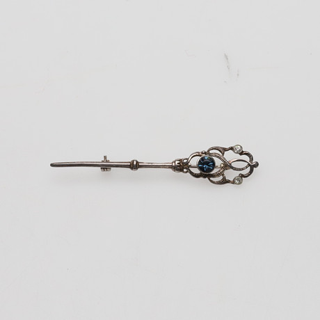 ALTON NÅLBROSCH, silver, 925. mitten på 1900-talet.