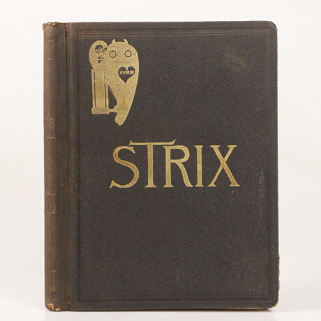 BOK, inbundna Strix, 1929. på auktion hos Helsingborgs Auktionskammare