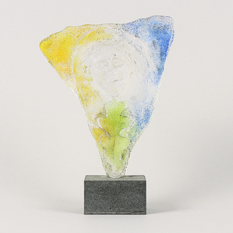 RAGNAR KLENELL. Glasskulptur, Fryksdalens Sparbank 150 år. på auktion hos Karlstad Hammarö Auktionsverk