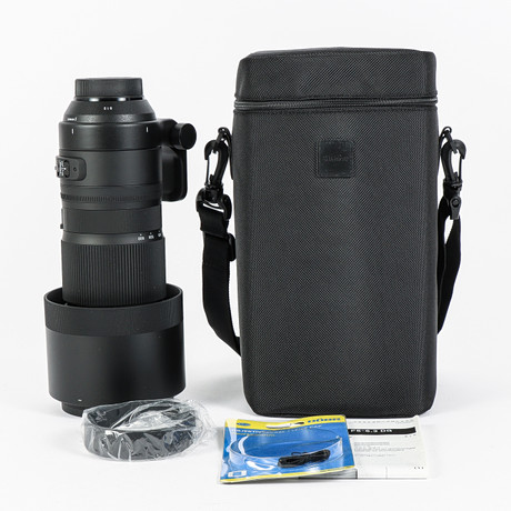 OBJEKTIV Sigma 150-600 mm 1:5-6.3 DG, Telezoomobjektiv till Nikon.