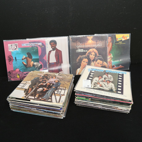 VINYL, lp-skivor. på auktion hos Gomér & Andersson Linköping