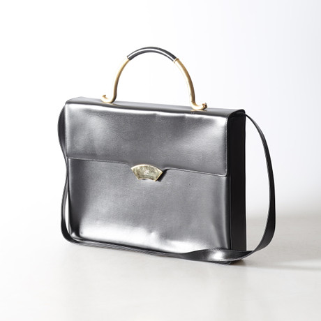 KARL LAGERFELD, Axelväska/portfölj.