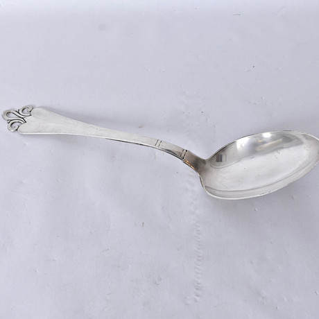 RAGOUTSKED, så kallad Potageske, silver.