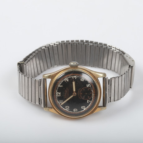 ARMBANDSUR, Roxton, militärmodell, stål, 1900-talets mitt.