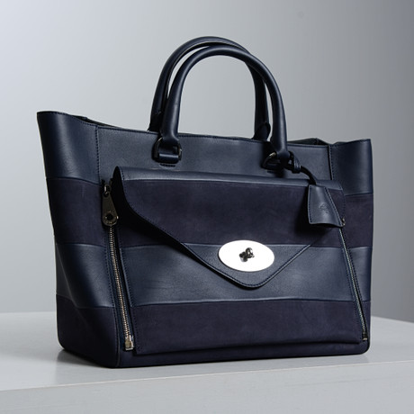 MULBERRY, "Willow Tote", Handväska+kuvertväska. på auktion hos Formstad Auktioner