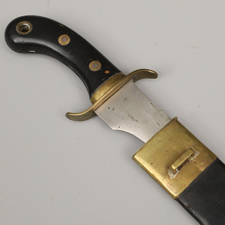 FASKINKNIV, svensk, m/1848, Johan Svengren, Eskilstuna, med balja. på auktion hos Crafoord Auktioner Malmö