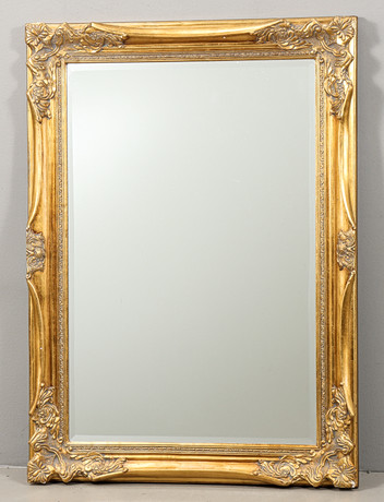 SPEGEL, Louis XV-stil, 1900-talets andra hälft. på auktion hos Karlstad Hammarö Auktionsverk