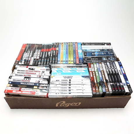 DVD-SAMLING. på auktion hos Kalmar Auktionsverk