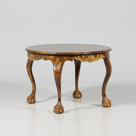 SOFFBORD, chippendale-stil, 1900-tal. på auktion hos Borås Auktionshall
