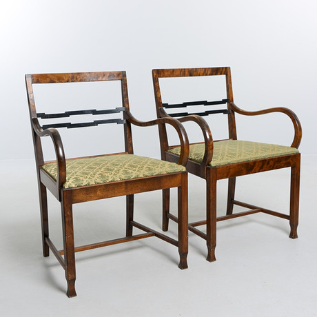 KARMSTOLAR, 1 par, Swedish grace, 1930-tal. på auktion hos Formstad Auktioner
