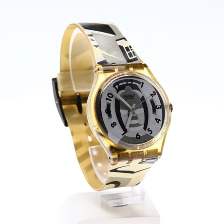 WRIST WATCH, plastic, quartz, 