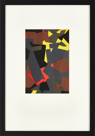 OLLE BONNIER, efter, "Motpoler", 1956, färgtryck. på auktion hos Crafoord Auktioner Stockholm