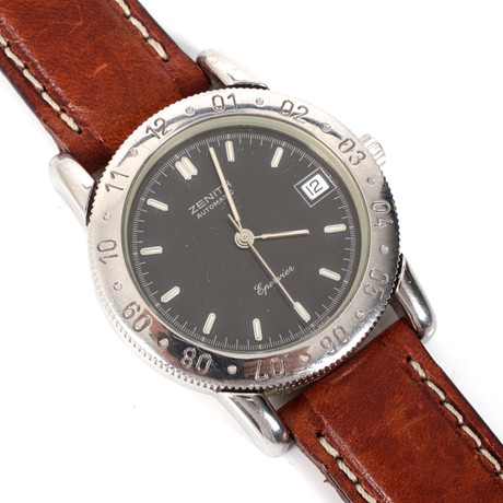 ARMBANDSUR, stål, Zenith Automatic Edervier cal. 492.