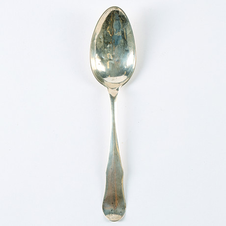 MATSKED. Silver, Pehr Wilhelm Hanngren, Falun, 1797. på auktion hos Uppsala Auktionskammare