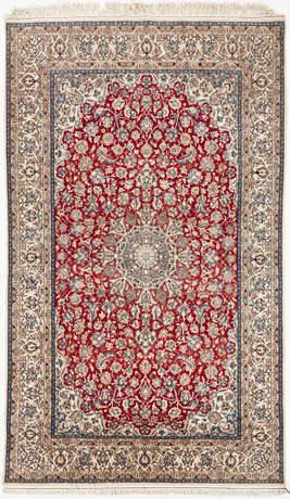 ORIENTMATTA, Nain, ca 296 x 173 cm. på auktion hos Stockholms Auktionsverk Magasin 5